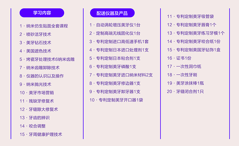 芽美国际美齿课程