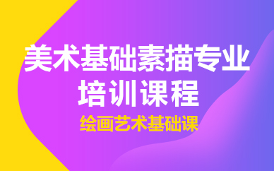 苏州美术基础素描专业培训课程