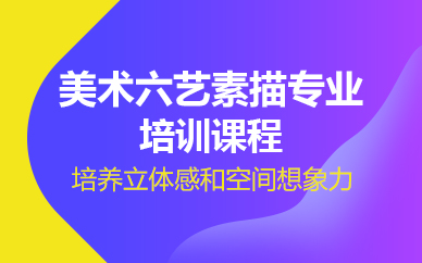 苏州美术六艺素描专业培训课程