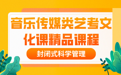 音乐传媒类艺考文化课精品 音乐传媒类艺考文化课精品