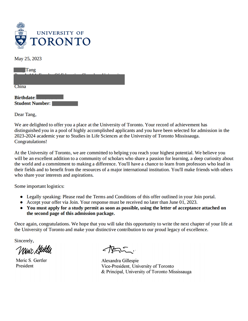 CA-UTM-studies in life sciences