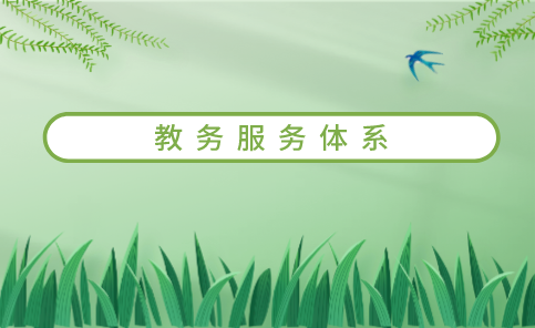 教務(wù)服務(wù)體系 教務(wù)服務(wù)體系