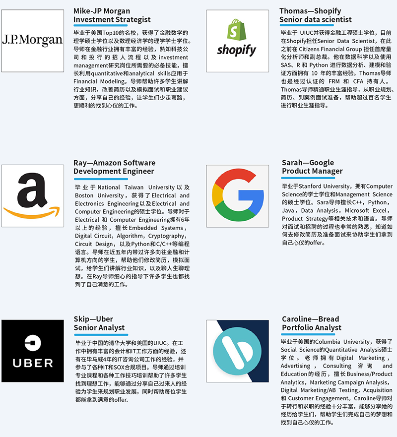 导师介绍 导师介绍