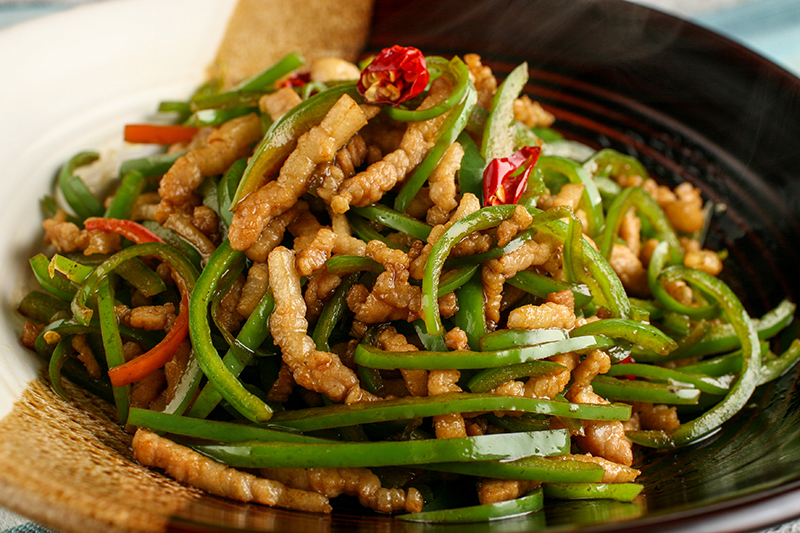 青椒炒肉絲 青椒炒肉絲