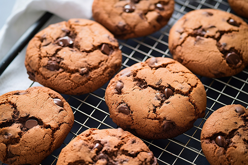 西點(diǎn)餅干美味巧克力豆曲曲奇1 西點(diǎn)餅干美味巧克力豆曲曲奇1