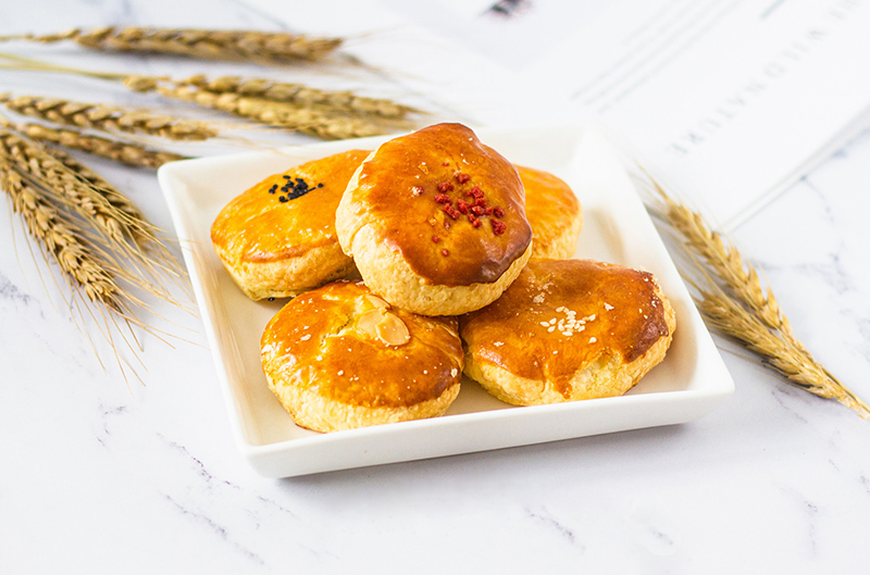西點(diǎn)盤子里的老婆餅中式點(diǎn)心4 西點(diǎn)盤子里的老婆餅中式點(diǎn)心4