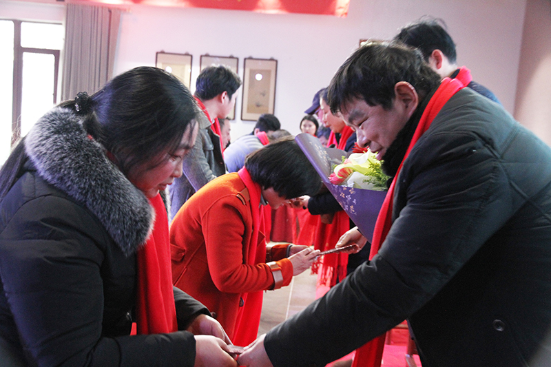 拜師現(xiàn)場(chǎng)