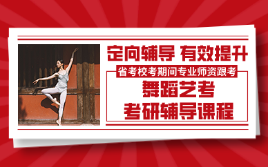 成都舞蹈艺考考研辅导课程
