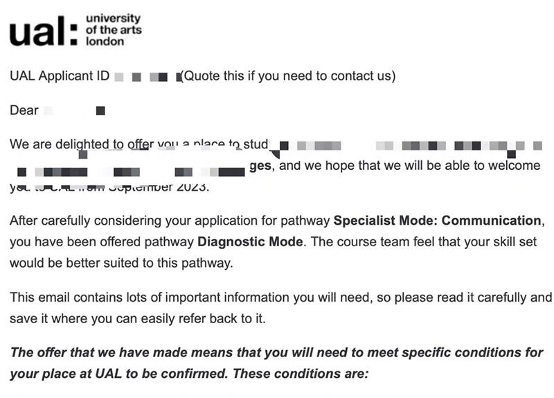 英国University of the Arts London