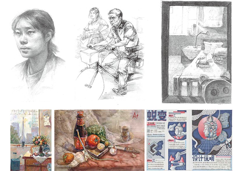 初中美术作品 初中美术作品