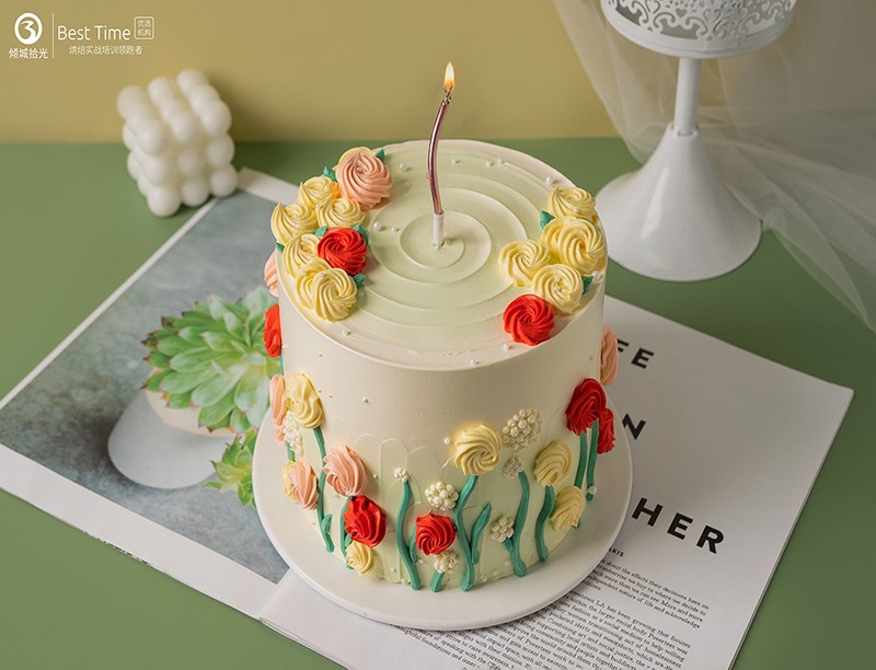 韩式蛋糕作品图 韩式蛋糕作品图