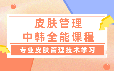 皮肤管理中韩全能课程