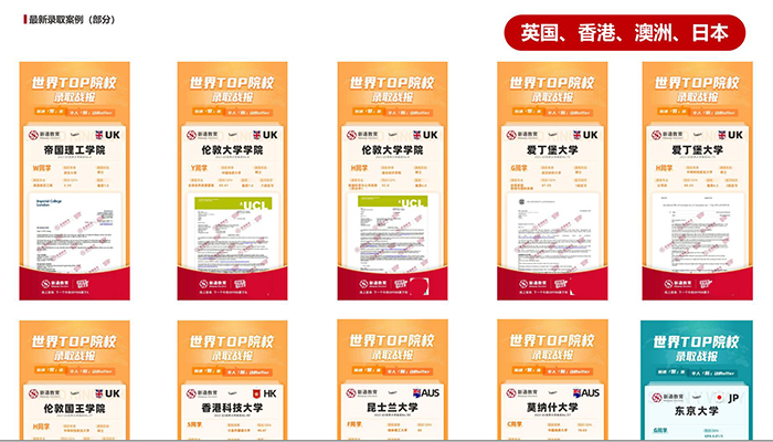 英国、香港、澳洲、日本offer案例