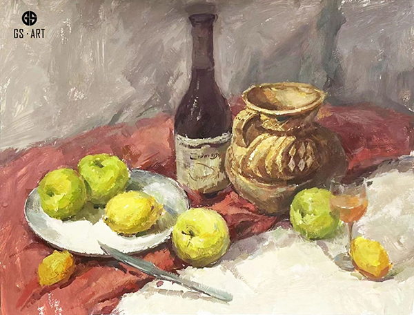 油画作品