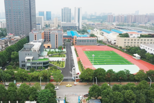 学校鸟瞰图