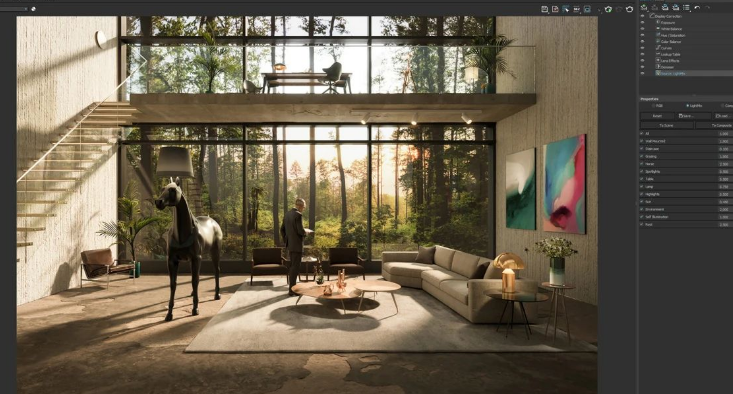 VRay资产+Vantage光追渲染 VRay资产+Vantage光追渲染