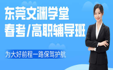 東莞文淵學(xué)堂春考/高職輔導(dǎo)班