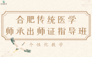 合肥传统医学师承出师证指导班