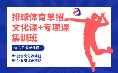 武漢排球體育單招文化課+專項集訓(xùn)班