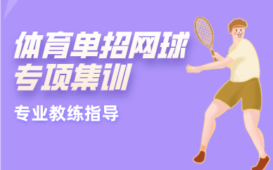 北京体育单招网球专项集训课程