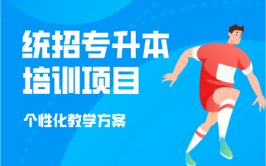 北京体育统招专升本培训项目