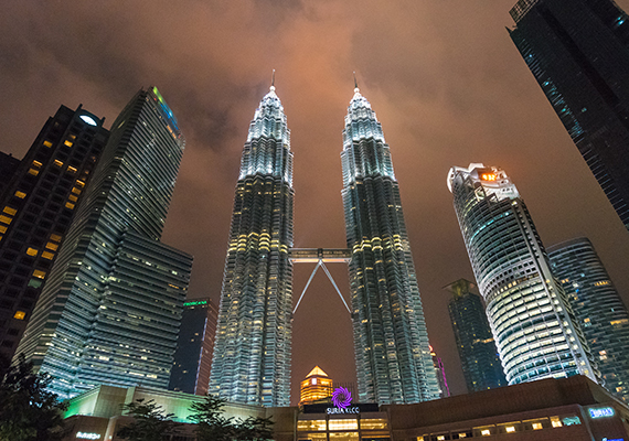 马来西亚吉隆坡双塔 马来西亚吉隆坡双塔