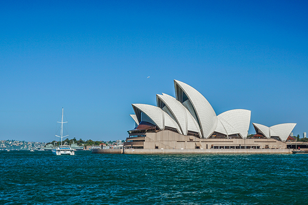澳洲悉尼歌劇院景色 澳洲悉尼歌劇院景色