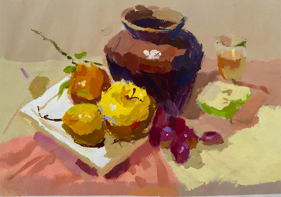 陈同学油画作品 陈同学油画作品