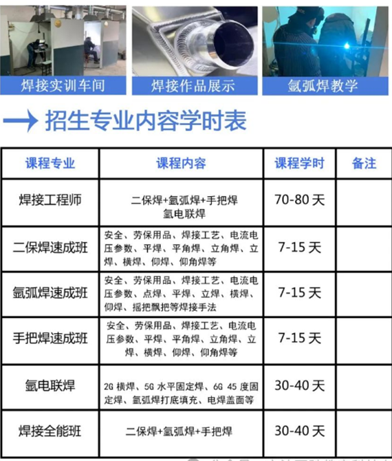 焊接培训一精品速成班 焊接培训一精品速成班