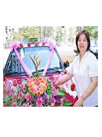 欧意美插花教育高级讲师