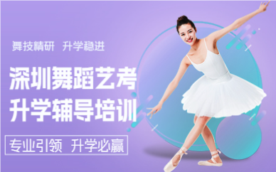 深圳舞蹈艺考升学辅导培训
