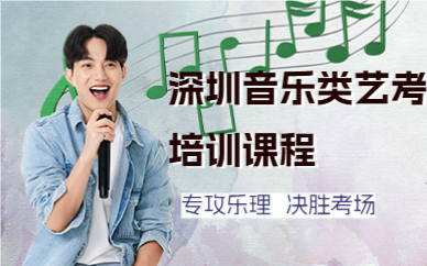 深圳音乐类艺考培训课程
