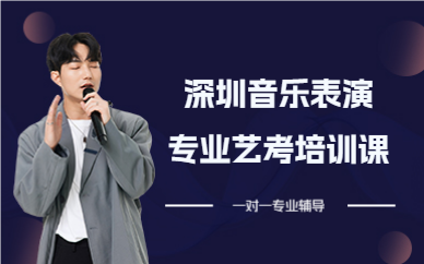 深圳音乐表演专业艺考培训课