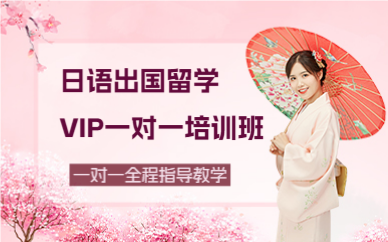 深圳日語出國留學(xué)VIP一對一培訓(xùn)班
