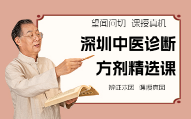 深圳中医诊断方剂精选课
