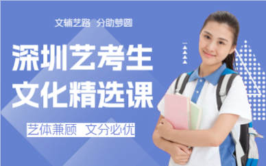 深圳藝考生文化精選課