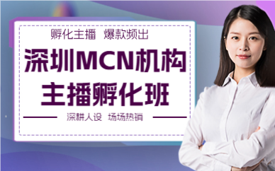 深圳MCN機構(gòu)主播孵化班