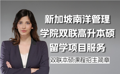 北京新加坡南洋管理学院双联高升本硕留学项目服务