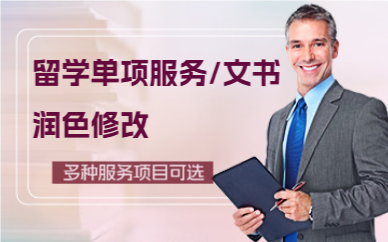 北京留学单项服务/文书润色修改