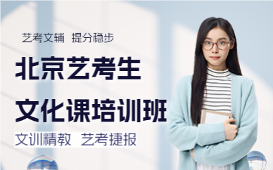 北京艺考生文化课培训班