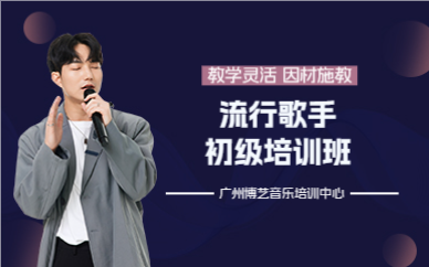 广州流行歌手初级班