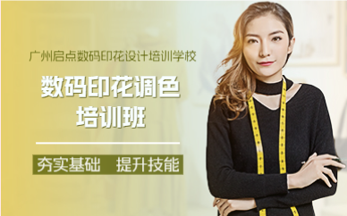 廣州啟點(diǎn)印花調(diào)色培訓(xùn)班