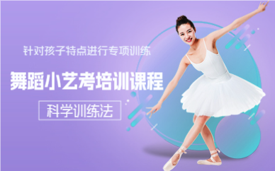 上海舞蹈小艺考培训课程
