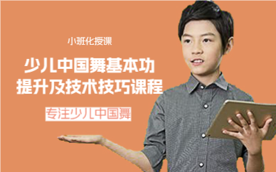上海少儿中国舞基本功提升及技术技巧课程