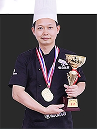 高级西式面点师：余细根