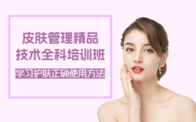 上海皮肤管理精品技术全科培训班