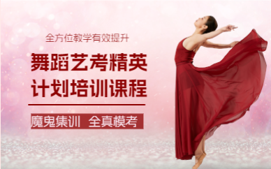 成都舞蹈艺考精英计划培训课程