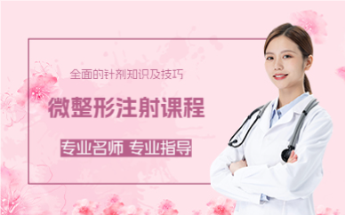 成都微整形注射课程