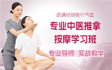 上海专业中医推拿按摩学习班