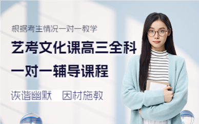 上海艺考文化课高三全科一对一辅导课程